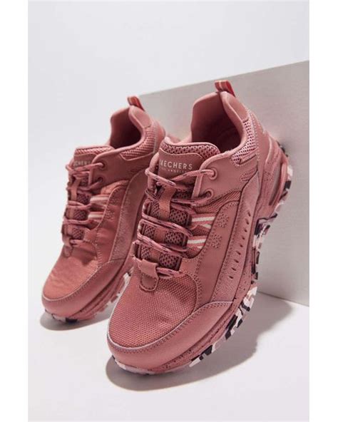 Skechers Uno Trail Cool Trek Sneaker In Pink Lyst