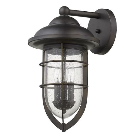 Acclaim Lighting Dylan 3 Light Oil Rubbed Bronze Outdoor Wall Light