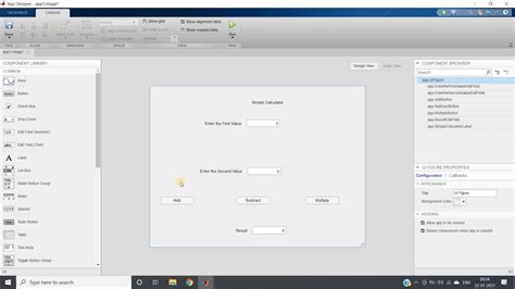 Creating A Simple Calculator Building Matlab Apps With App Designer