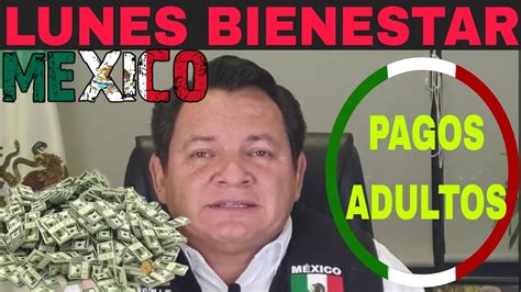 Pago Pensi N Adulto Y Tarjeta Bienestar