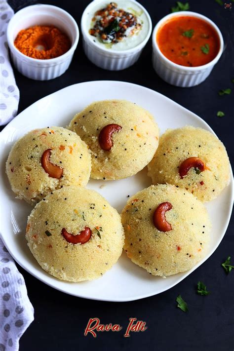 Rava Idli Recipe Instant Suji Idli Recipe Idli Recipe Rava Idli