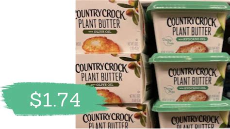 1 74 Country Crock Plant Based Butter Kroger Mega Deal Southern