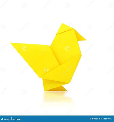 Origami Chicken Royalty Free Stock Images - Image: 29166179