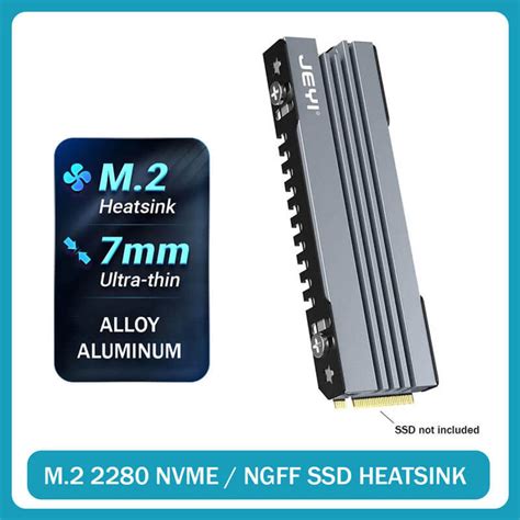 Jeyi M 2 Ssd Heatsink Nvme Ngff Aluminum Cooler For Ps5 Pc — Paksell Pk