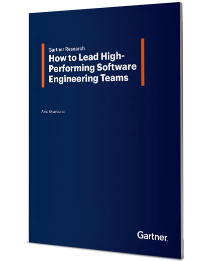 Lead High Performing Software Engineering Teams Gartner