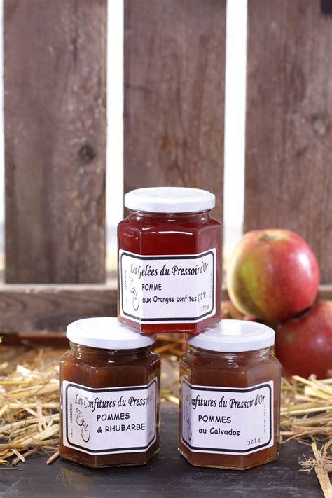 Confiture De Pommes Et Rhubarbe Le Pressoir D Or