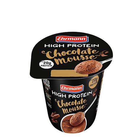 High Protein Salted Caramel Style Mousse Ehrmann Sk