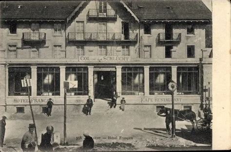 Ak Col De La Schlucht Vosges Hotel Francais Eur