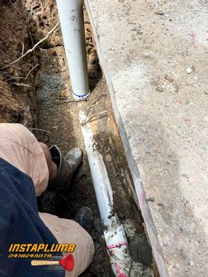 Tree Root Removal From A Blocked Drain Under A Building