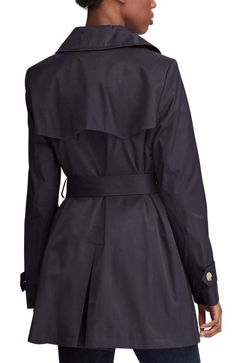 Lauren Ralph Lauren Double Breasted Trench Coat Nordstrom Rack