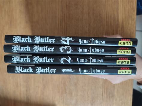 Manga Black Butler 4 Volumes Grenier Du Geek