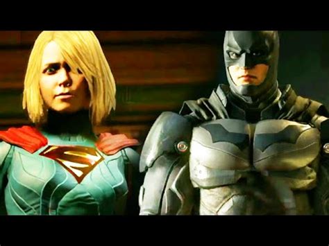 Injustice New Gameplay Reveal Batman Superman Super Girl