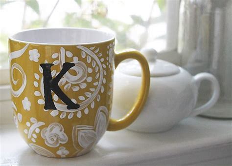 Creative diy painted mugs ideas