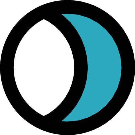 Moon Phase 2 Vector Svg Icon Svg Repo