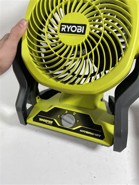 Ryobi PCL811 18 Volt Hybrid Portable WHISPER SERIES 7 1 2 Fan Tool