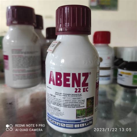 Insektisida Abenz 22 EC 100 Ml Lazada Indonesia