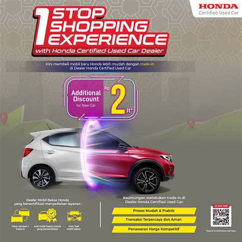 Mudik Seru Bersama Honda Promo April 2024 Honda Bintaro