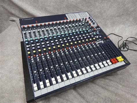 【傷や汚れあり】〇【神殿店】soundcraft サウンドクラフト Fx16ii アナログ ミキサー 〇中古〇の落札情報詳細 ヤフオク落札