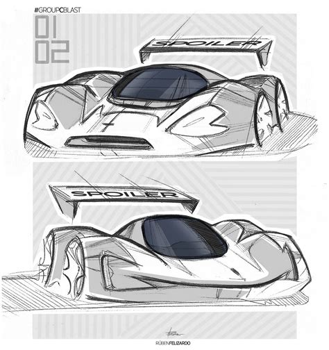 Group C racing cars on Behance