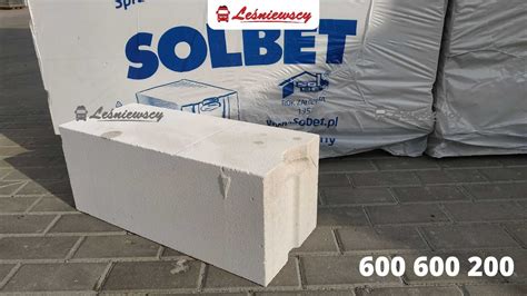 Solbet Bloczek Beton Kom Rkowy Suporeks Suporex X X Cm Hds Czapury