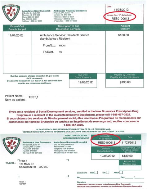 Ambulance Nb Payments