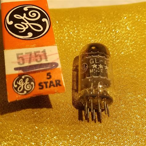 G E ONE 1 5751 Black Plate Triple Mica TNOS AT1000 TESTED Reverb