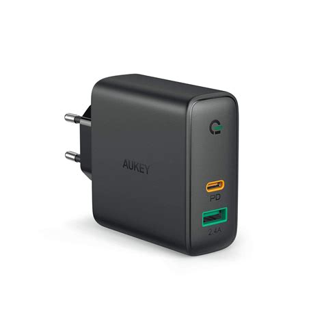 Deal Chargeur Secteur Usb C Aukey Avec 60w Usb Power Delivery And Dynamic Detect 28 99€ Au Lieu