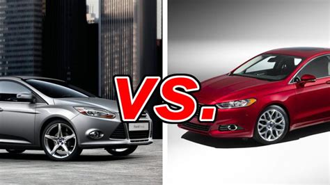 Ford Focus Vs Ford Fusion Carsdirect