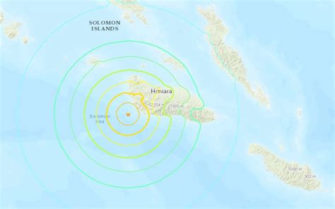 Solomon Islands Hit By M7 Quake Rnz News