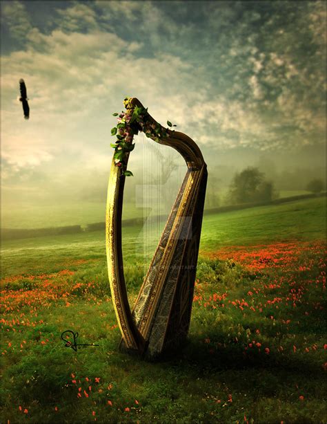 The Harp By Mayagraphic On Deviantart