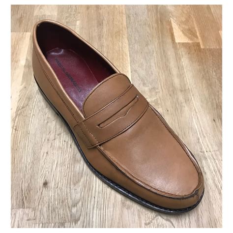 Mocassin Homme Pascal Morabito En Cuir Camel