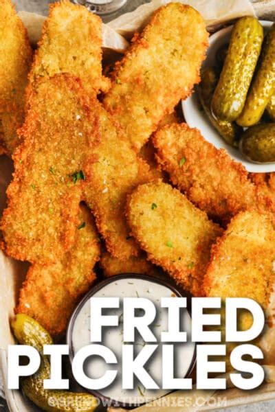 Crispy Fried Dill Pickles Spend With Pennies