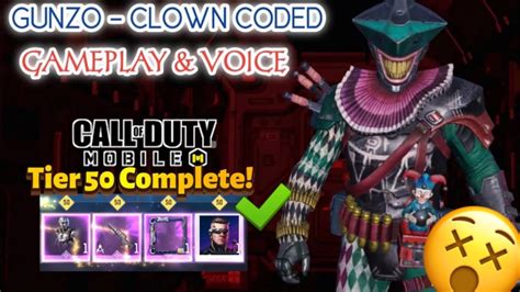 COD MOBILE MADE GUNZO CLOWN CODED A PAY TO WIN SKIN With The LEGENDARY