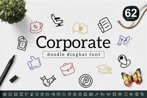 Corporate Font By Yandidesigns · Creative Fabrica