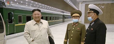 Kim Jong Un Appears To Build Giant Private Train Station Near Beach