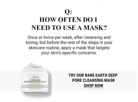 Kiehls Whats The Best Face Mask For You Discover Our Masks For