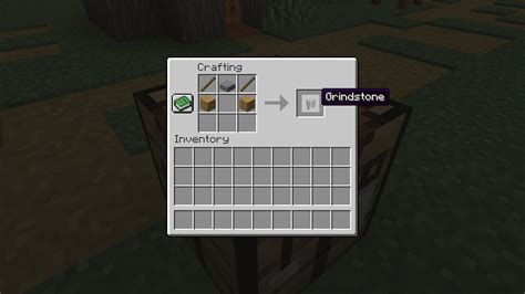 How To Make Minecraft Grindstone