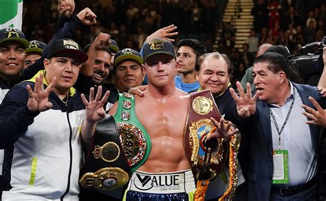 Canelo Álvarez Gana El Premio Como Mejor Boxeador Del Año