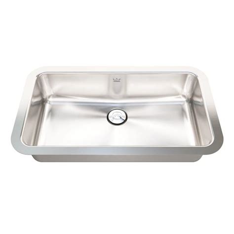 Kindred 19 In X 11 In Stainless Steel Single Sink Ksowb1119u 5 Rona