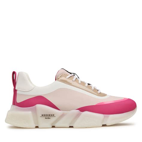 Sneakers Weekend Max Mara Patenza 2357610932 Pink 002 Eschuhe De