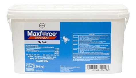 Maxforce Cebo Granulado Para Moscas Matamoscas 1 5 Libras