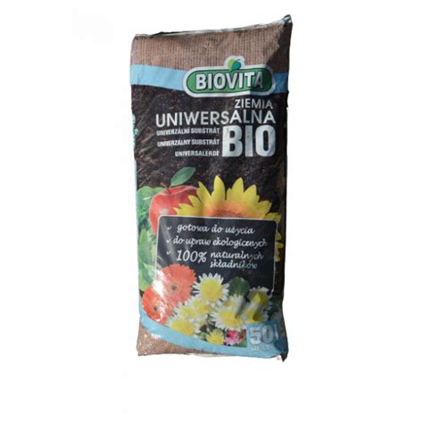 Ziemia Uniwersalna BIO BIOVITA 50 L Sklepmrowkanasielsk Pl