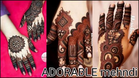 Adorable Top 20 Best Mehndi Designs Of Kashees Mehndi Design Simple