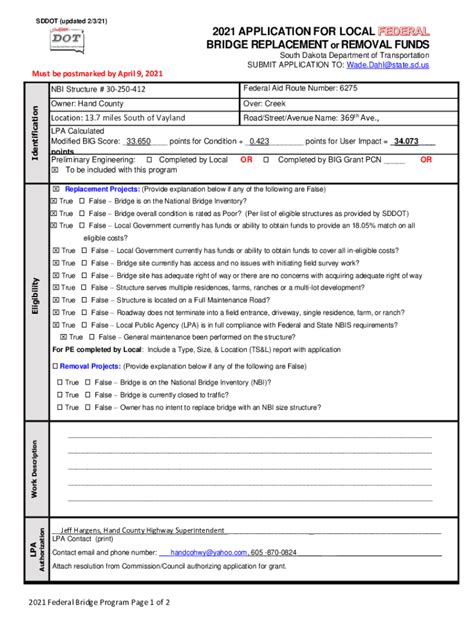 Fillable Online Hand Sdcounties Bridge Structure Alternatives For Local