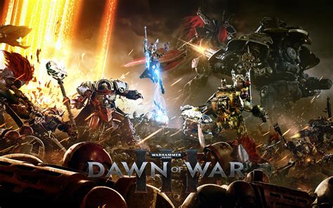 Wallpapers Hd Warhammer 40000 Dawn Of War Iii Into The Battle