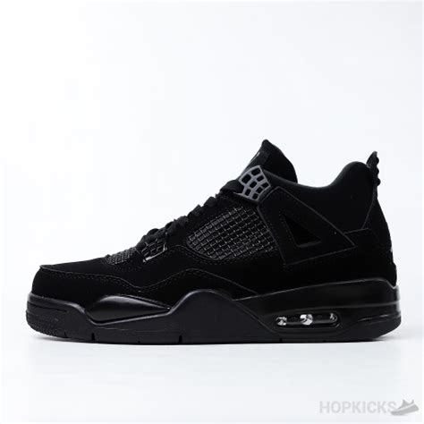 Air Jordan 4 Retro Black Cat Premium Plus Batch