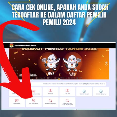 Cara Cek Online Apakah Anda Sudah Terdaftar Ke Dalam Daftar Pemilih