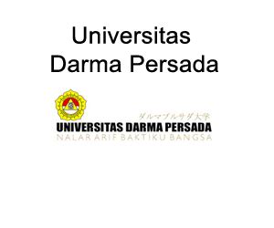 Universitas Darma Persada | SEVIMA