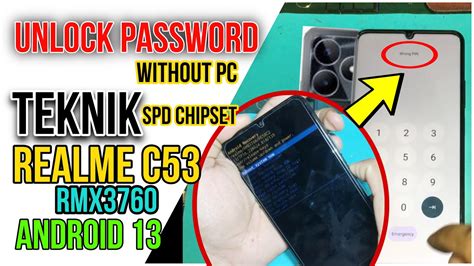 Realme C Rmx Hard Reset Password Remove Spdchipset Technique