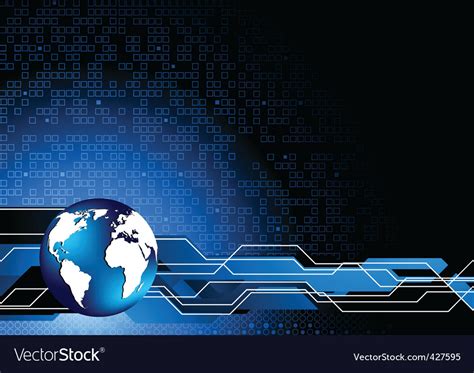 Abstract tech background Royalty Free Vector Image